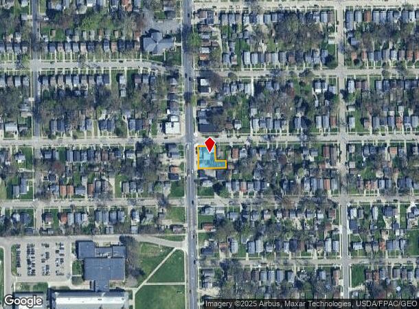  3446 Upton Ave, Toledo, OH Parcel Map