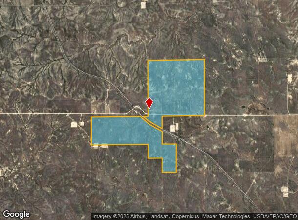 1586 Flat Top Rd, Douglas, WY Parcel Map