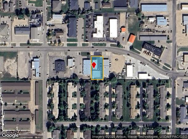 525 31St Ave Sw, Minot, ND Parcel Map