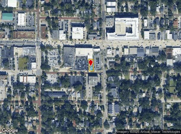 1517 Hillcrest St, Orlando, FL Parcel Map