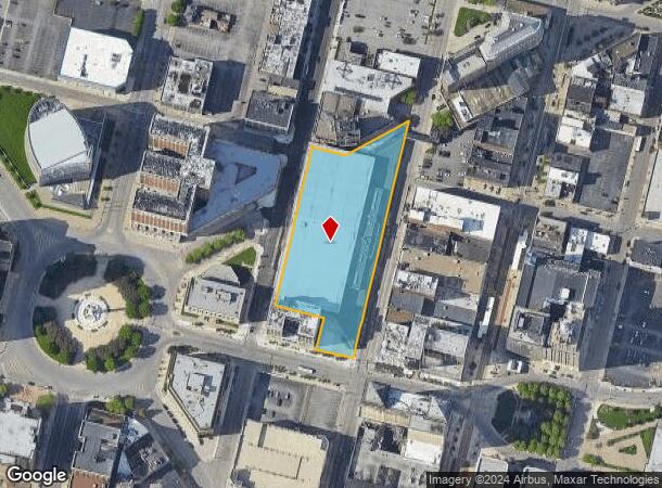  153 Franklin St, Buffalo, NY Parcel Map