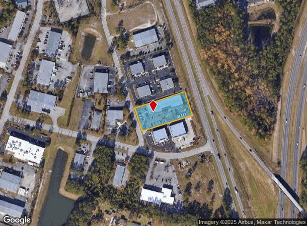 2704 Exchange Dr, Wilmington, NC Parcel Map