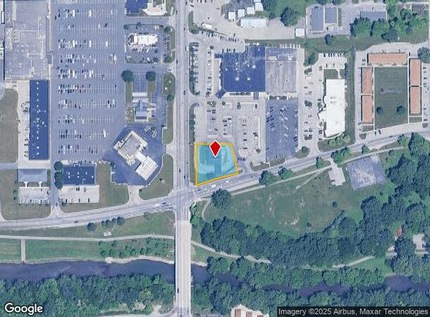  912 S Tillotson Ave, Muncie, IN Parcel Map