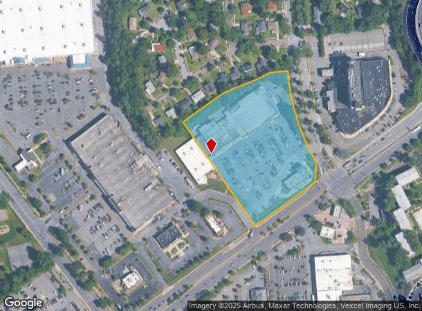 8454 Annapolis Rd, New Carrollton, MD Parcel Map
