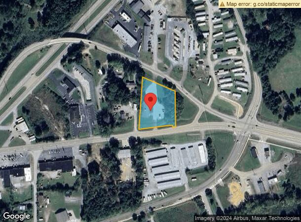  8727 Asheville Hwy, Knoxville, TN Parcel Map