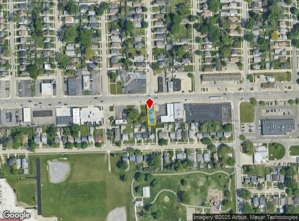  940 E 9 Mile Rd, Hazel Park, MI Parcel Map