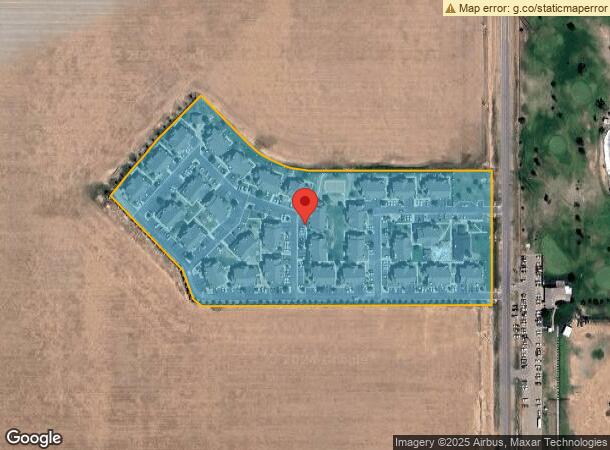  9150 S Coulter St, Amarillo, TX Parcel Map