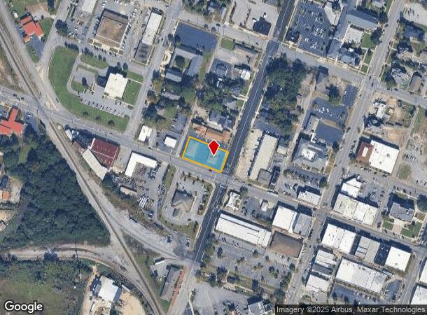  206 Central Ave N, Tifton, GA Parcel Map