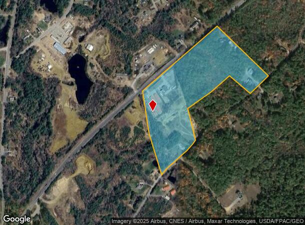  1320 Carl Broggi Hwy, Lebanon, ME Parcel Map