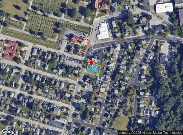 1536 Cranston St, Cranston, RI Parcel Map