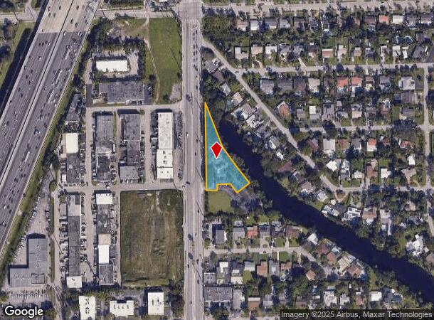  3550 Powerline Rd, Fort Lauderdale, FL Parcel Map