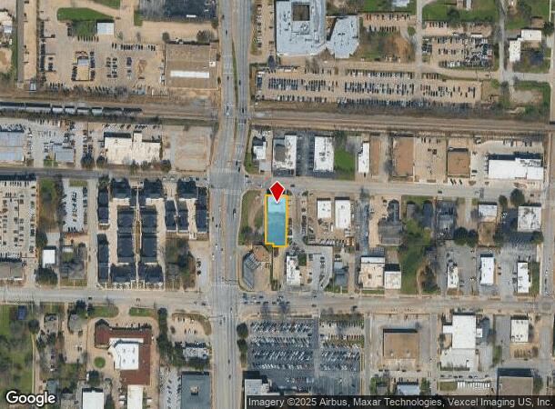 622 W Main St, Arlington, TX Parcel Map