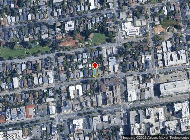  1827 Berkeley Way, Berkeley, CA Parcel Map