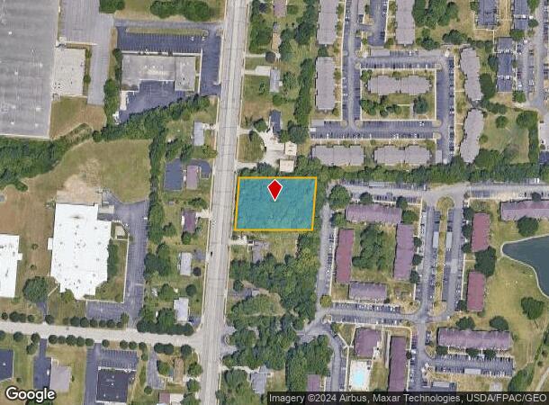  8500 Tree Top Ct S, Miamisburg, OH Parcel Map