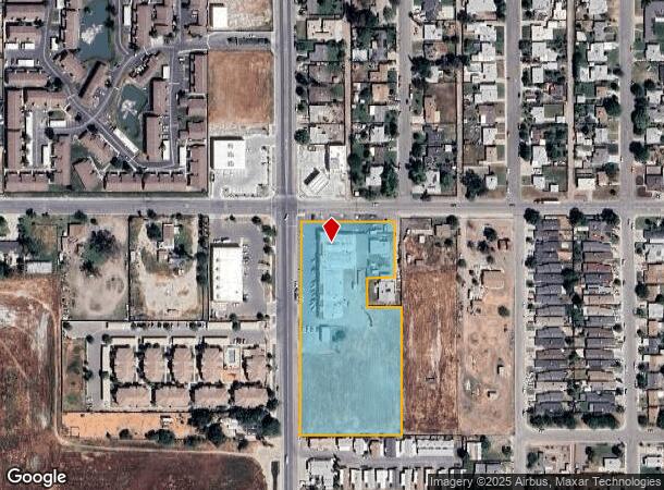 1805 Dairy Ave, Corcoran, CA Parcel Map