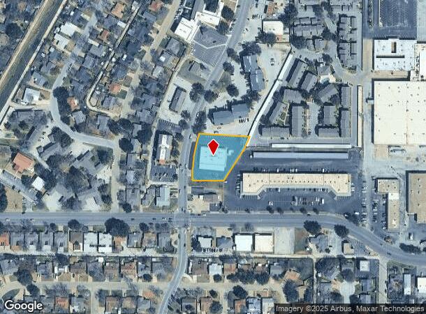  2501 S Willis St, Abilene, TX Parcel Map