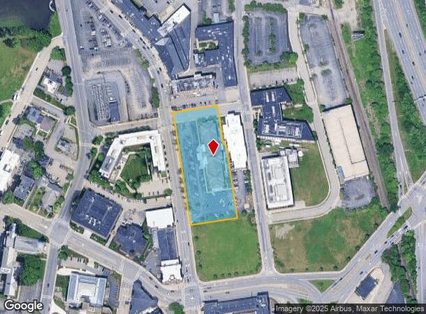 72 Grove St, Worcester, MA Parcel Map
