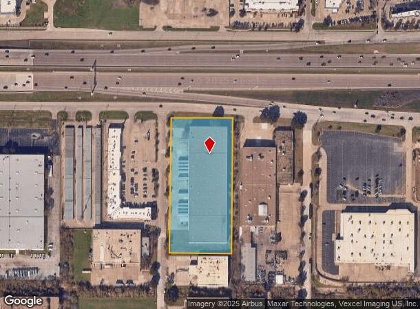 1135 W Trinity Mills Rd, Carrollton, TX Parcel Map