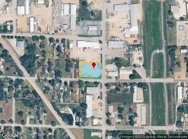  201 N Whiteside St, Hutchinson, KS Parcel Map