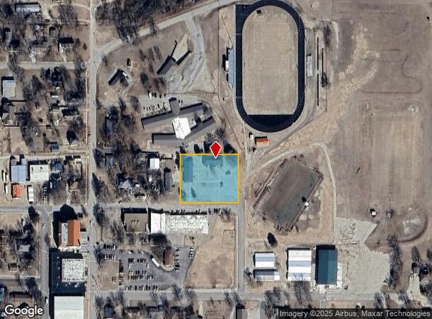  1005 Grand Ave, Alma, KS Parcel Map