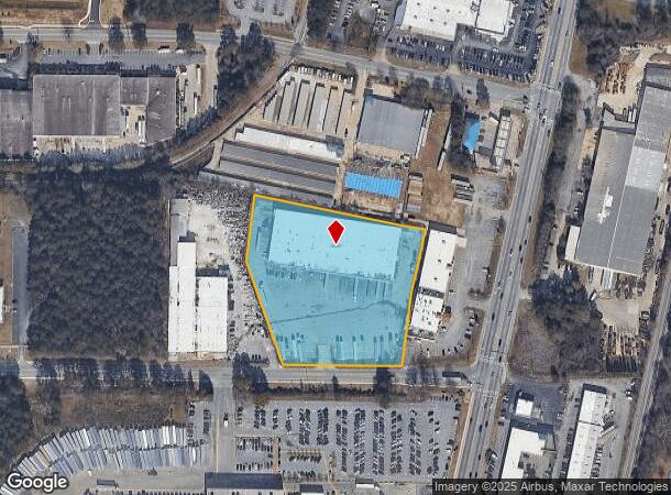  1360 Southern Rd, Morrow, GA Parcel Map