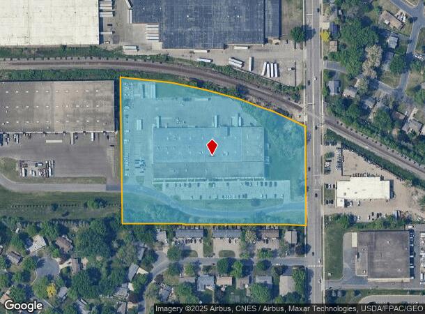  5121 Winnetka Ave N, Minneapolis, MN Parcel Map