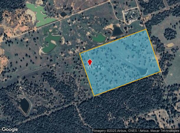  1391 Private Road 1063, Paige, TX Parcel Map