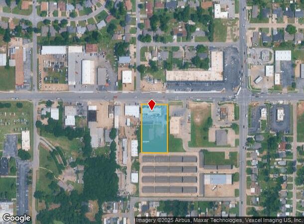 4540 Nw 10Th St, Oklahoma City, OK Parcel Map