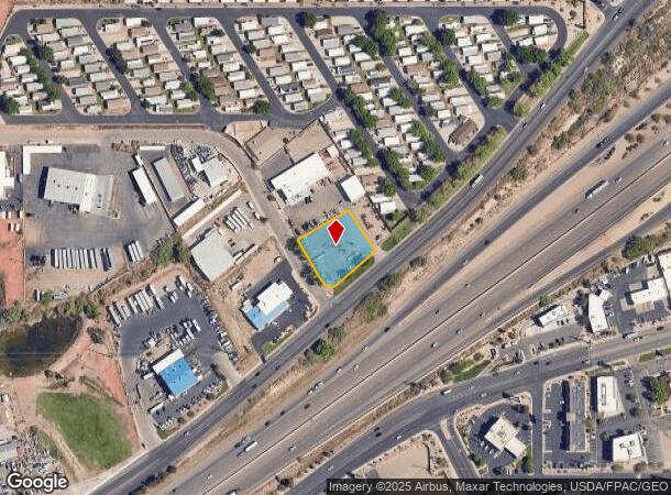 1280 Redledge Rd, Washington, UT Parcel Map