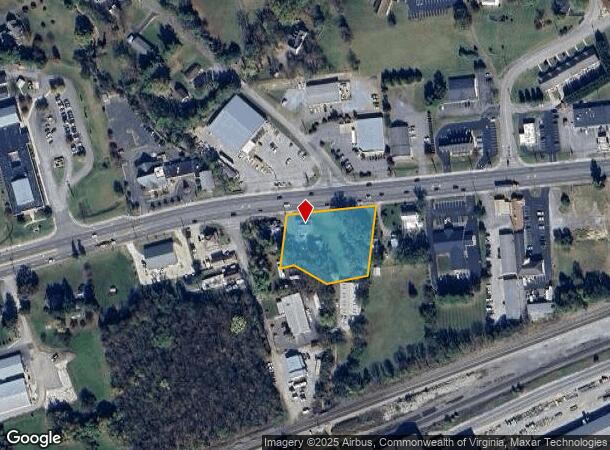 2910 W Main St, Salem, VA Parcel Map