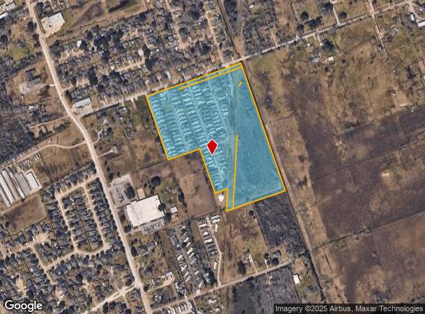 700 Verhalen Rd, Alvin, TX Parcel Map