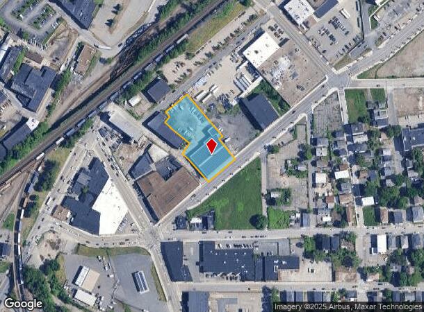  104 Lamartine St, Worcester, MA Parcel Map