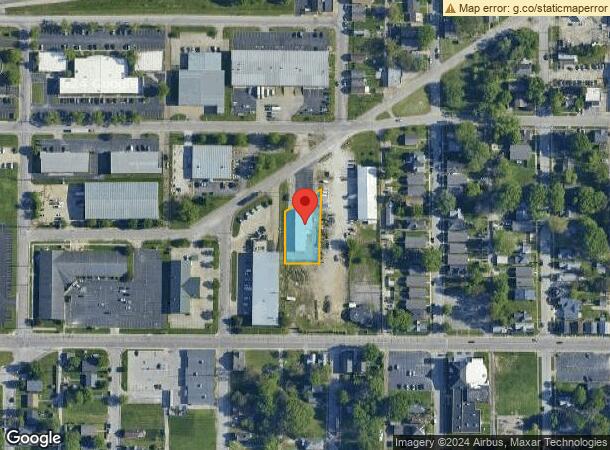  825 Canal St, Evansville, IN Parcel Map