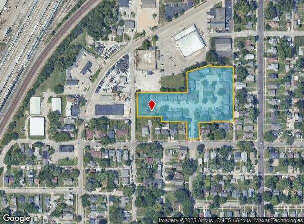 2100 Banstead Ct, Lafayette, IN Parcel Map