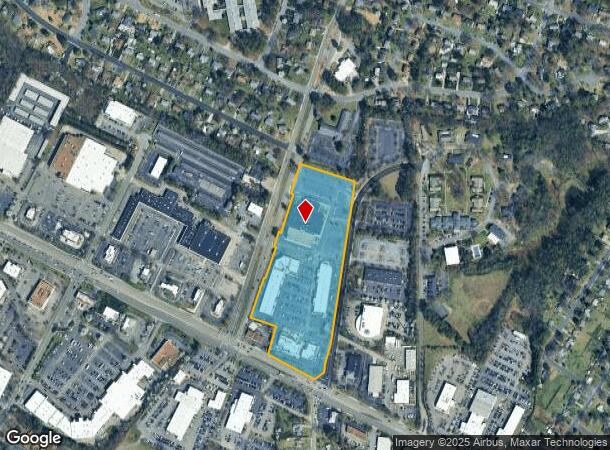  8900 W Broad St, Henrico, VA Parcel Map