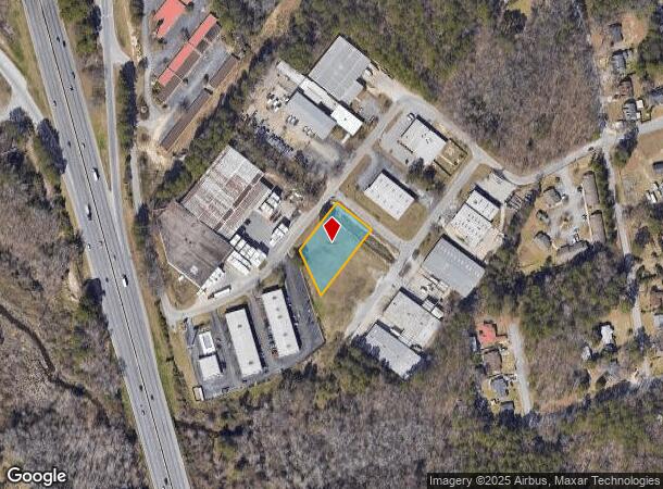 Commerce Dr, Cayce, SC Parcel Map