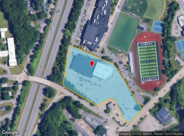  368 Southbridge St, Auburn, MA Parcel Map
