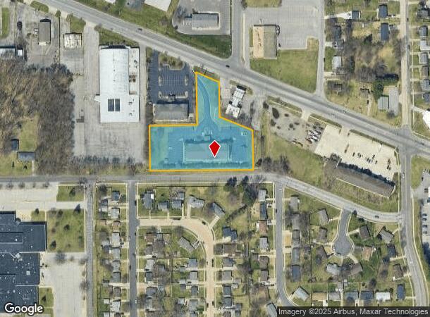  4124 Lincoln Way W, South Bend, IN Parcel Map