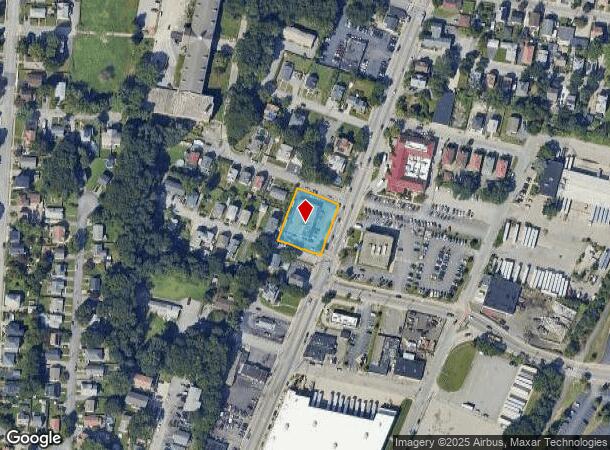  1085 Cranston St, Cranston, RI Parcel Map