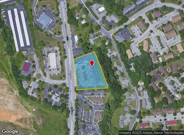 1901 S Main St, Blacksburg, VA Parcel Map