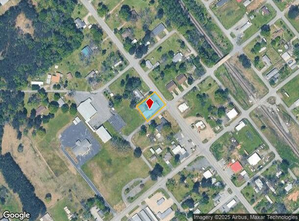  212 N Blake St, Pine Bluff, AR Parcel Map