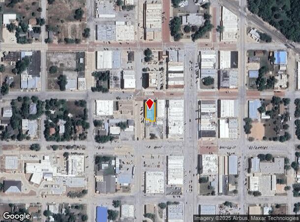  121A W Pecan St, Coleman, TX Parcel Map