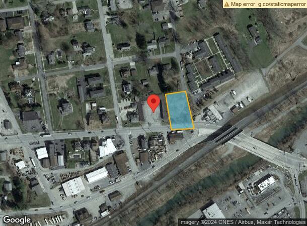  1135 E High St, Waynesburg, PA Parcel Map