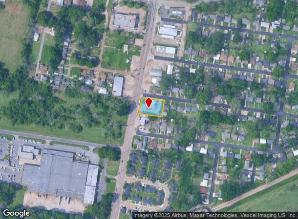  1204 Moss St, Lafayette, LA Parcel Map