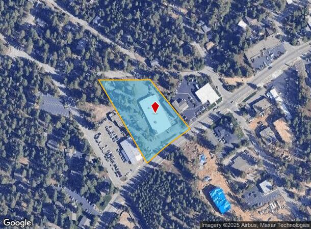  1875 Lake Tahoe Blvd, South Lake Tahoe, CA Parcel Map