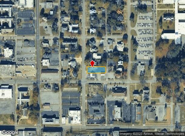  1105 Christine Ave, Anniston, AL Parcel Map