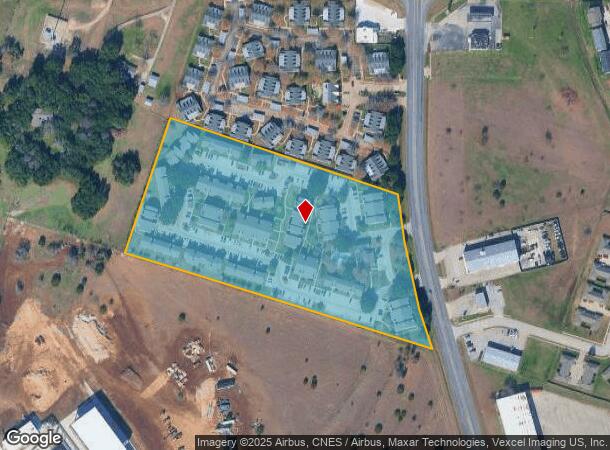  1001 N Twin Creek Dr, Killeen, TX Parcel Map