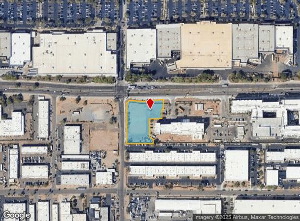  109 S Perry Ln, Tempe, AZ Parcel Map