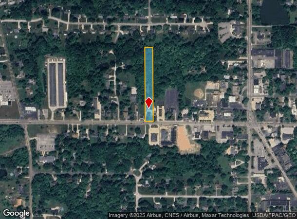  129 W Aurora Rd, Northfield, OH Parcel Map