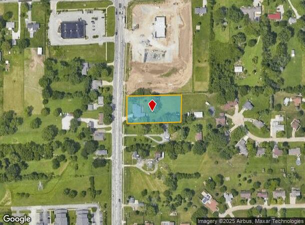  6111 S Emerson Ave, Indianapolis, IN Parcel Map